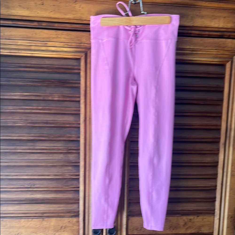 Year Of Ours Light Pink Ribbed Football Legging